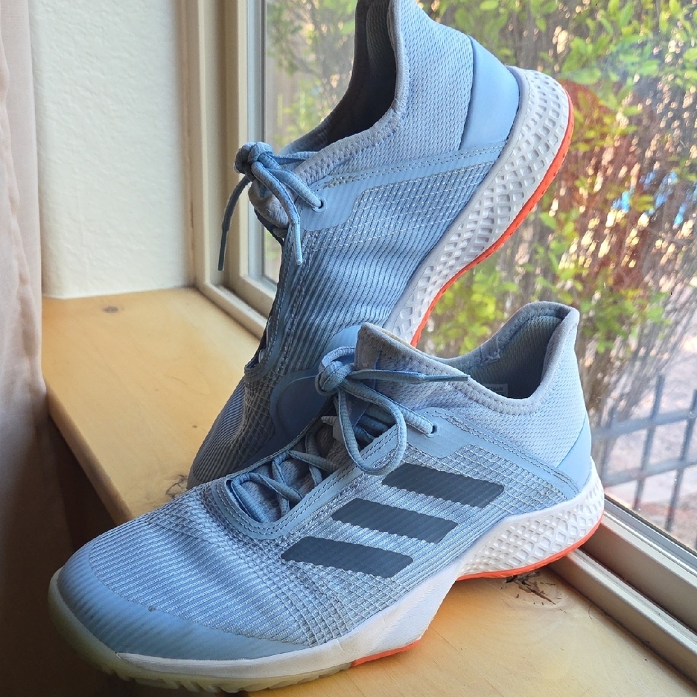 Adidas Women's Blue Athletic Shoes